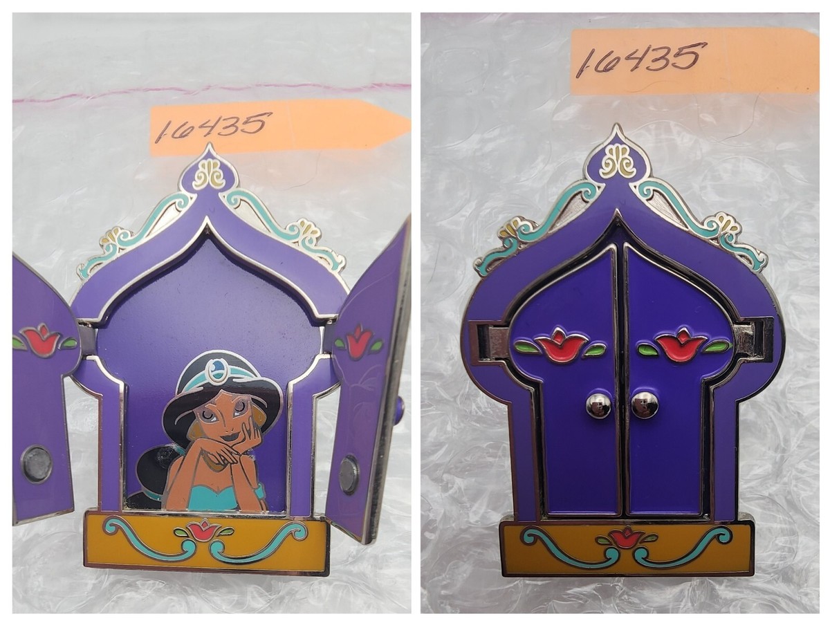 WDW 2002 Disney Princess Hinged Windows Series Complete Set