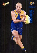2022 WEST COAST EAGLES AFL Card DOM SHEED Footy Stars Prestige