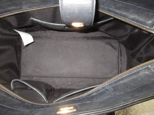 Gianni Versace Large Medusa Tote Leather Bag - Black - Picture 14 of 19