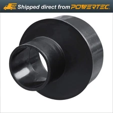 POWERTEC Dust Hose Eccentric Reducer 4 Inch to 2-1/4-Inch (70146)