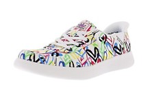 SKECHERS WOMEN'S SLIP-INS: BOBS SKIP CUTE- GOLD MOTIVE 114841/WMLT WALKING SHOES