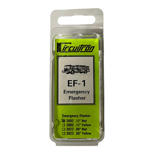Circuitron EF-1 Intermitente de Emergencia 3002 0,12" Lente Roja Escala HO Modelo Tren Parte | Zustand: New