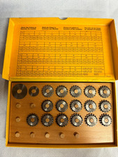 Bergeon Tecnoli cutters, 6375R, 16 cutters