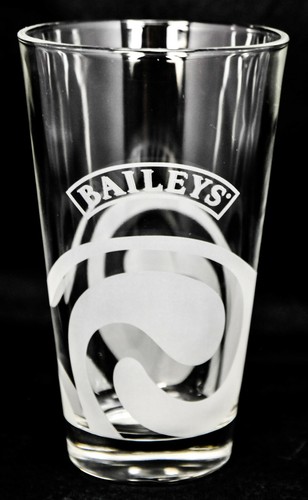 6x Baileys Glas / Gläser, Longdrinkglas - Irish Cream Whiskey "Welle"