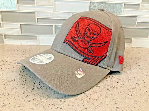 NFL CLOSEOUT! PICK YOUR TEAM New Era 9FORTY Women's Glitter Crop Adjustable Hat - Picture 123 of 133