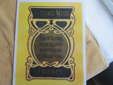 1904 Fairbanks Morse #44B  Gas Engine Catalog  All types of Engines!!