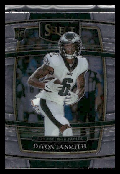 2021 Panini Select #49 DeVonta Smith Rookie Philadelphia Eagles
