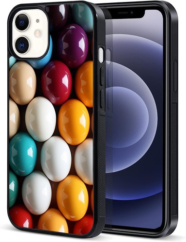 Billiard Balls Pool For Samsung Galaxy Apple iPhone Case Friendly - Picture 22 of 25