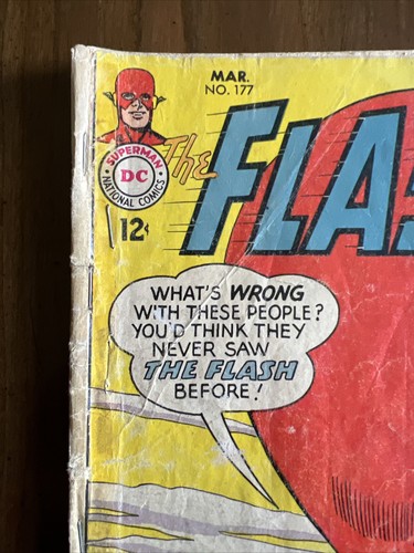 The Flash Comic Book #177, March 1968, DC, acc - Picture 2 of 16