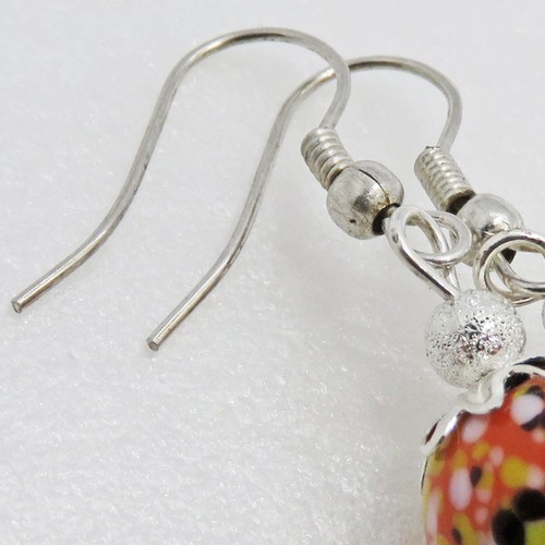 Pendientes de Halloween de resina espeluznante fantasma y cuentas de vidrio de SoniaMcD - Imagen 3 de 10