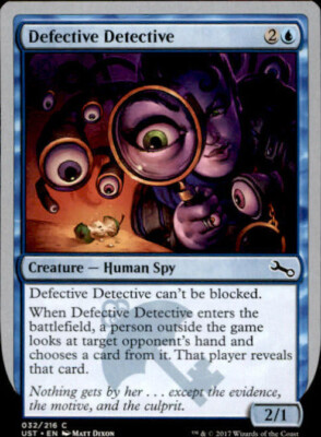 MTG Defective Detective #032 UST Eng. Common B3213