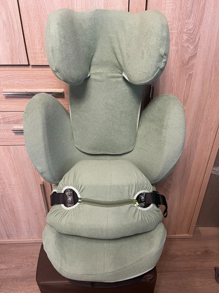EKO Sommerbezug Schonbezug Frottee für Cybex Pallas G I-Size NEU salbei