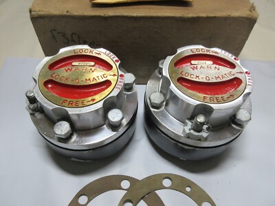 NOS Warn M208 New 6094 Locking Hubs Jeep J4800 Pickup Camper
