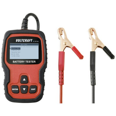 VOLTCRAFT VC-BT100 Kfz-Batterietester 12 V, 24 V  79 mm x 28 mm x 128 mm