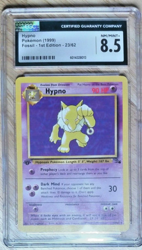 Hypno (1st Edition) graded CGC 8.5 for sale on eBay