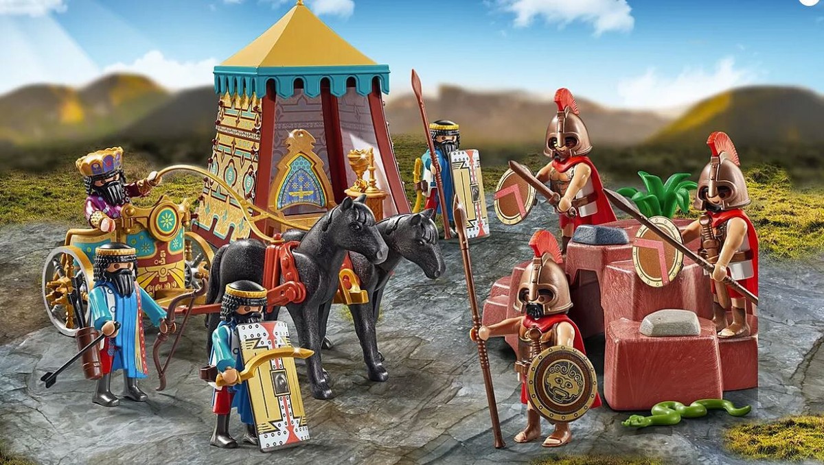 Playmobil History Set 70949 Leonidas The King Of Spartans NEW