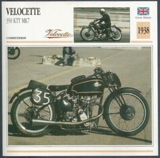 EDITO SERVICE S A CLASSIC MOTORCYCLES-1938-VELOCETTE-350 KTT MK7
