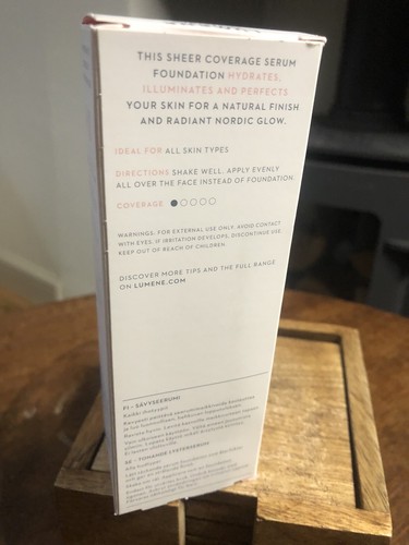 LUMENE INVISIBLE ILLUMINATION GLOW BEAUTY SERUM UNIV LIGHT 30ML RRP £34.50 Vegan - Picture 6 of 9
