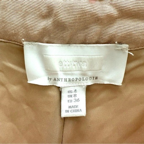 Anthropologie ett:twa Showstopper Sequined Wide Leg Cropped Pants Size 4 Sparkly - Picture 11 of 14