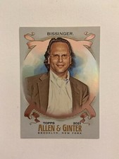 2021 Topps Allen & Ginter SILVER PORTRAIT Buzz Bissinger #262