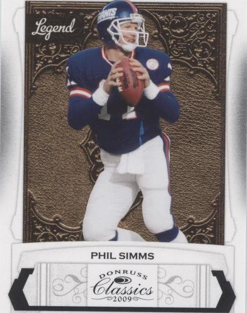 2009 Donruss Classics Phil Simms #136 - 1 of 2