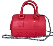 Borsa a mano Furla Candy S Mini Boston Bag rossa