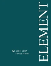 2003 2004 2005 Honda Element Shop Service Repair Manual Engine Drivetrain Guide
