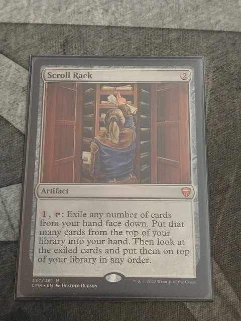 Scroll Rack Mtg MTG Scroll Rack Commander Legends 337/361 Regular Mythic for sale ...