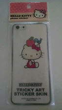 Hello Kitty Tricky Art Sticker Skin Phone Sticker iPhone 5