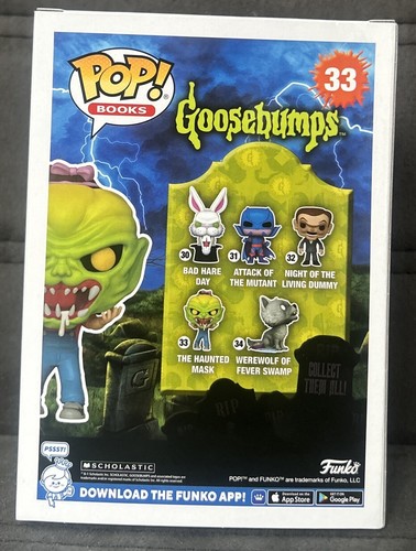 Funko Pop Libros Piel de gallina #33-La máscara embrujada-Halloween Pop-ENTREGA GRATUITA - Imagen 5 de 6