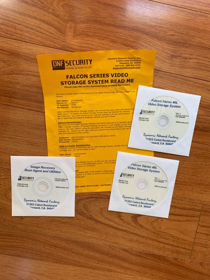 DNF Security Falcon Series Video Storage System - Dynamic Network Factory remote - Image 2 of 4