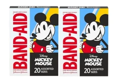 Band Aid Adhesive Bandages Disneys Mickey Mouse 20 Count 2 Pack