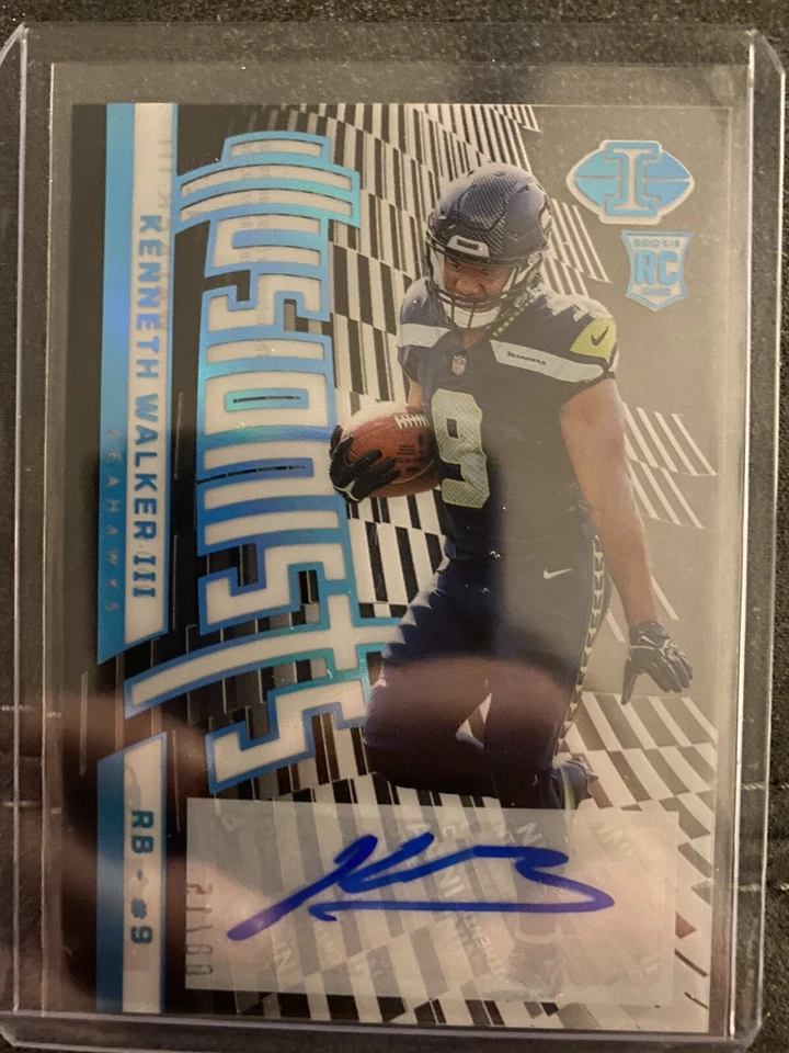 Kenneth Walker III - Illusionists Auto Black 08/15 - Seattle Seahawks - Image 2 of 4