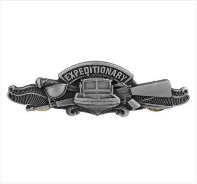 GENUINE U.S. NAVY BADGE: EXPEDITIONARY WARFARE SPECIALIST ENLISTED - REGULATION 