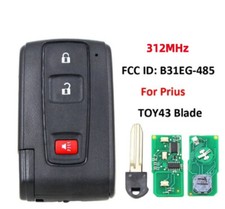 Smart Key System Remote Fit For 2004 2005 2006 07 2008 2009 Toyota Prius Silver Smart Key System Remote Fit For 2004 2005 2006 07 2008 2009 Toyota Prius Silver