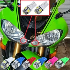 For Kawasaki zx10r KRT PRO 1000 LED Headlight Pilot Park Light T10 194 2000-2010