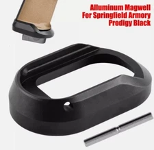 Aluminium Magwell For Springfield Armory Prodigy Magwell Magazine Black