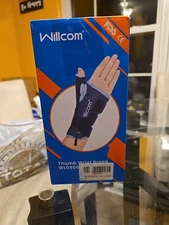 Willcom Wrist & Thumb Brace, Size L . Left  Hand New Open Box For Pics