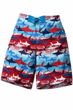 Oxide Boys Board Shorts Swim Trunks UPF50 Multicolor Blue Size 8