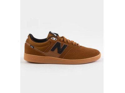 NEW BALANCE Numeric Brandon Westgate 508 Mens Light Brown Suede Skate Sneakers