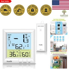 Wireless Freezer Thermometer with Alarm: 330FT Range  Three Backlight Modes