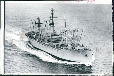 Ss Columbia Watercraft Munitions Eagle Command Sailing Vintage Photo 5x7