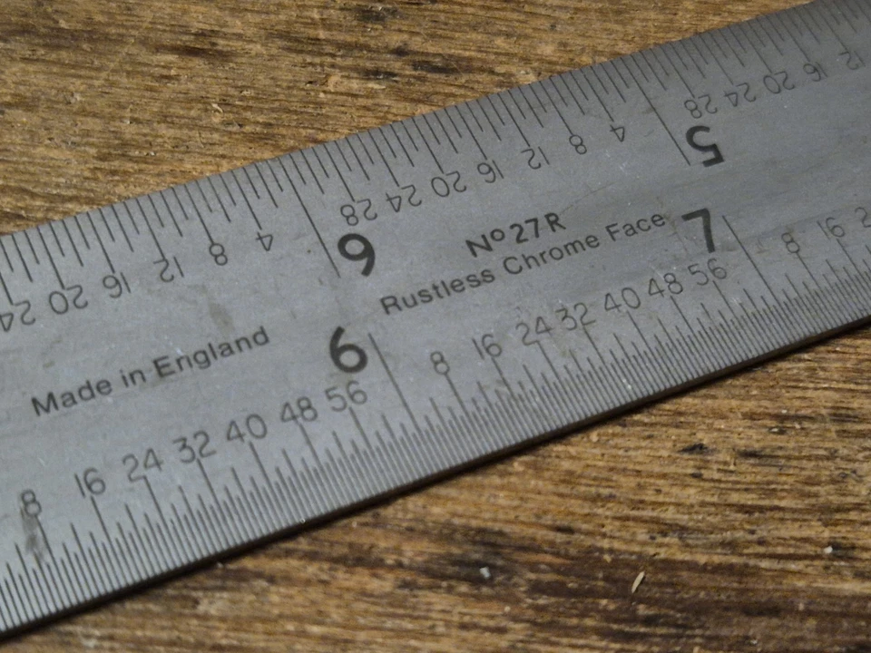 Vintage Rabone Chesterman No27R Steel Rule - Image 3 of 4