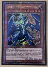 Lightpulsar Dragon RA04-DE176 Quarter Century Secret Rare 1st Ed