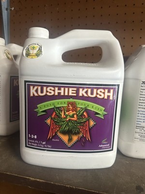 Advanced Nutrients Kushie Kush 4L Kush Bloom Booster NEW SEALED FREE SHIPPING