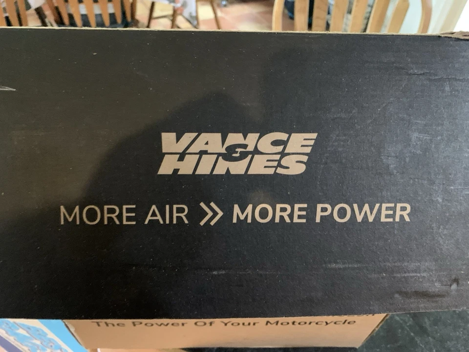 Conjunto de filtro de aire US Navy Vance And Hines para excavadora Harley Davidson Foto 4 de 4
