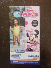SwimWays Disney Float With Minnie Mouse Swimmies-Floaties Ages 3-5 New M002-007