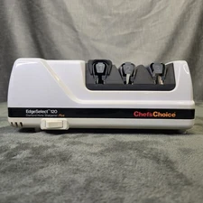 Chefs Choice EdgeSelect 120 Electric Knife Sharpener 3-Stage Diamond Hone Plus