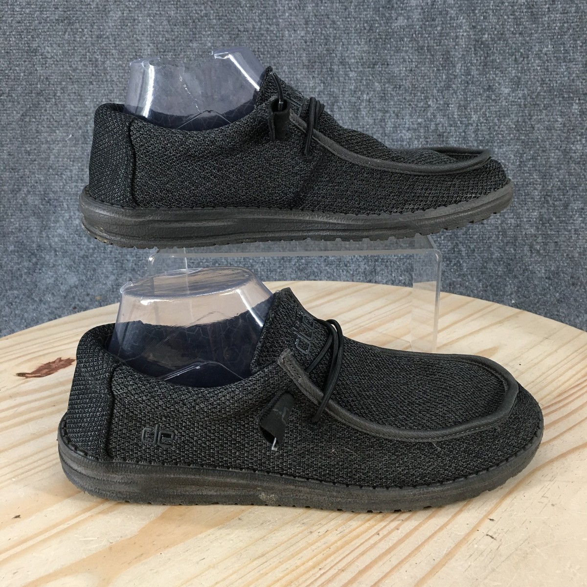 Hey Dude Shoes Mens 8 Wally Sox Micro Casual Comfort Moc Toe