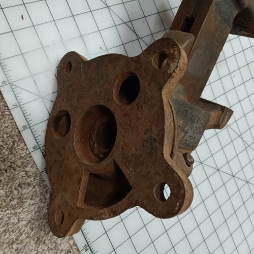 Vintage Nr. 203 drehbarer Schraubstock, Made by Reed Mfg. Co Erie PA USA - Bild 8 von 9